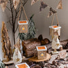 Christmas Tree Wood Box Candle Holder Ornament Randomly Picked - RusticReach