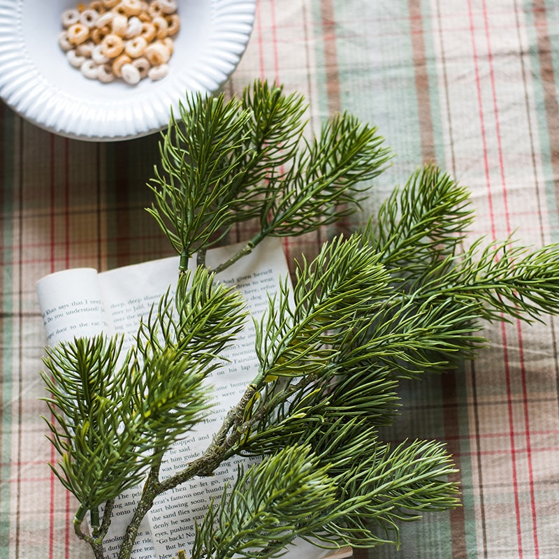 Christmas Artificial Pine Needle Stem 33.1" Tall
