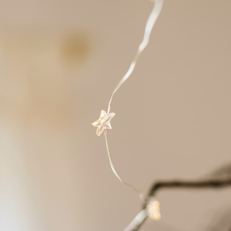 Christmas Decorative Star String Lights 236" Long