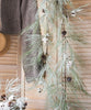 Christmas Faux Snow Pine Needle Wreath or Vine - RusticReach