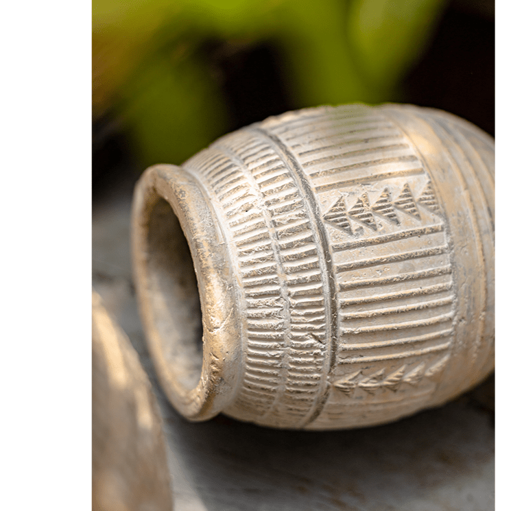 Yukun Terracotta Planter Stoneware - RusticReach