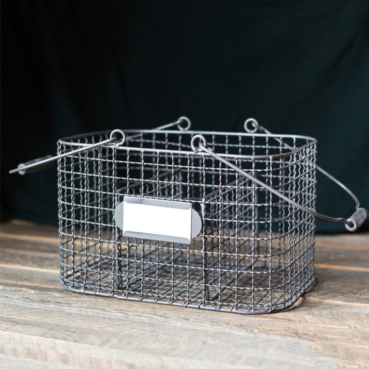 Zakka Multifunctional Wire Organizer Basket - RusticReach