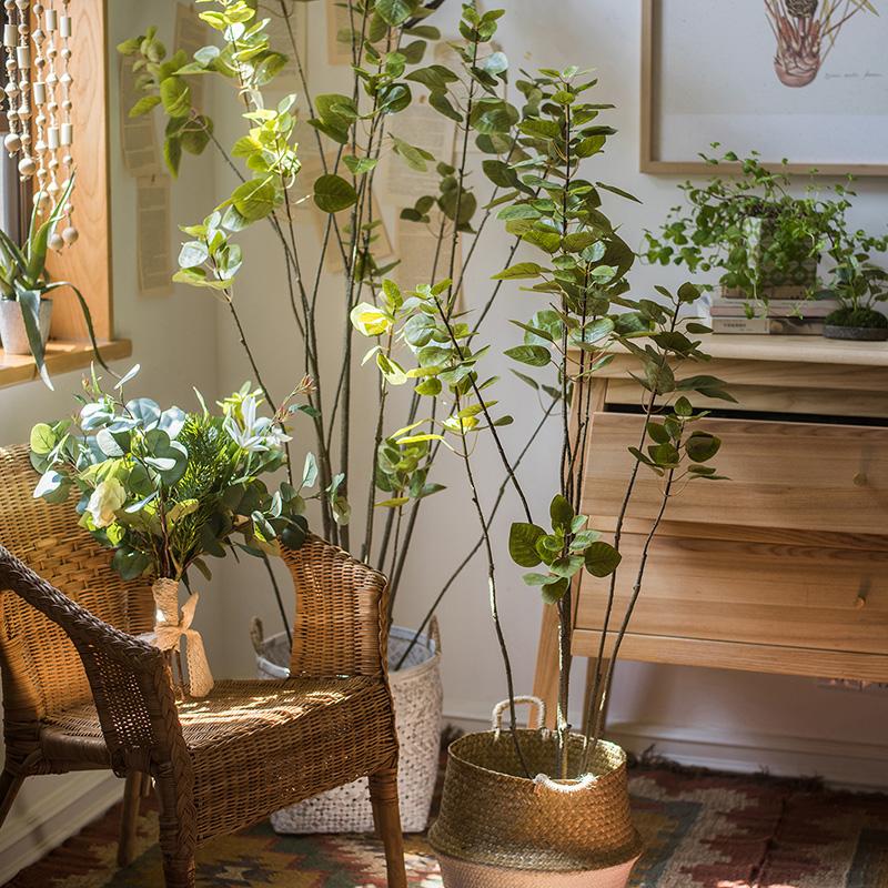 Artificial Silk Bauhinia Tree In Pot - RusticReach