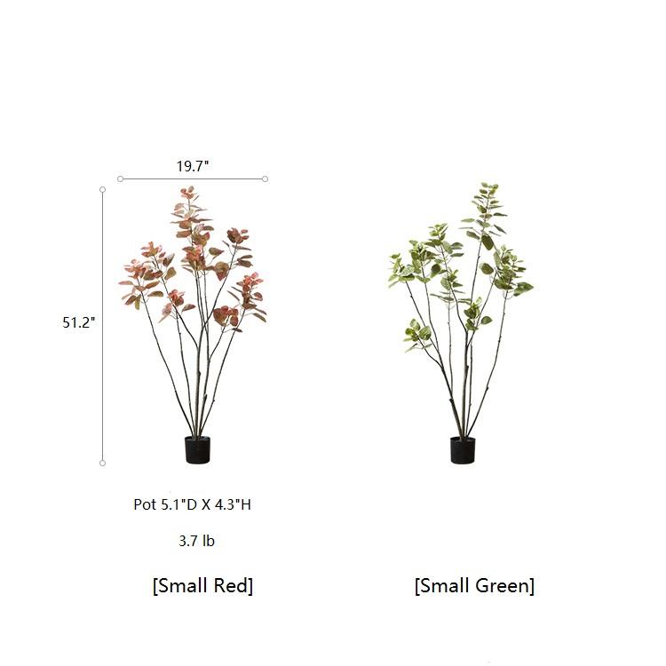 Artificial Silk Bauhinia Tree In Pot - RusticReach