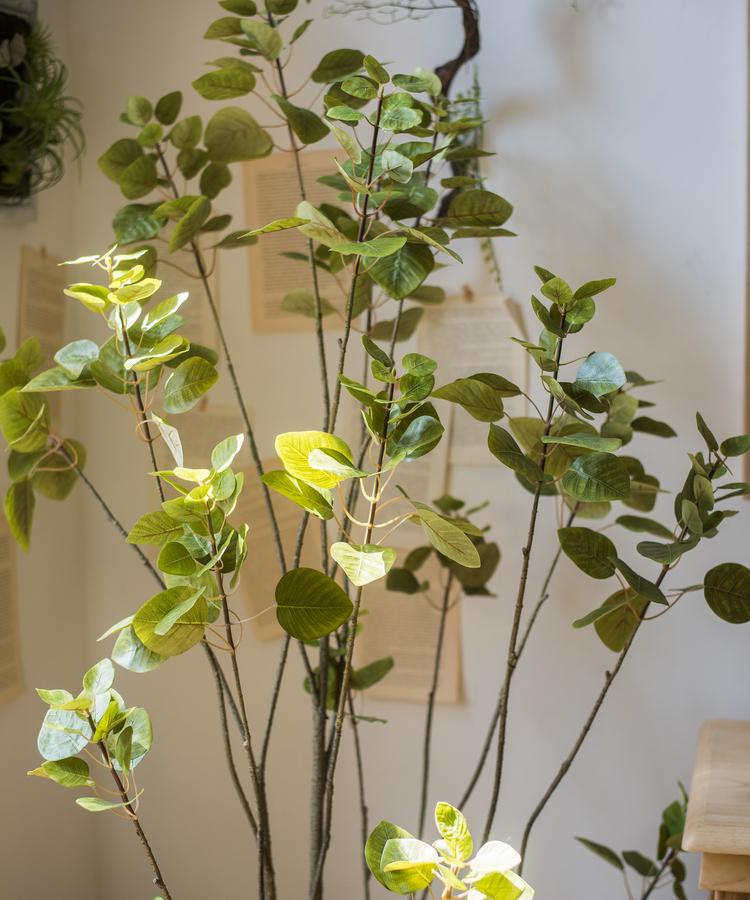 Artificial Silk Bauhinia Tree In Pot - RusticReach