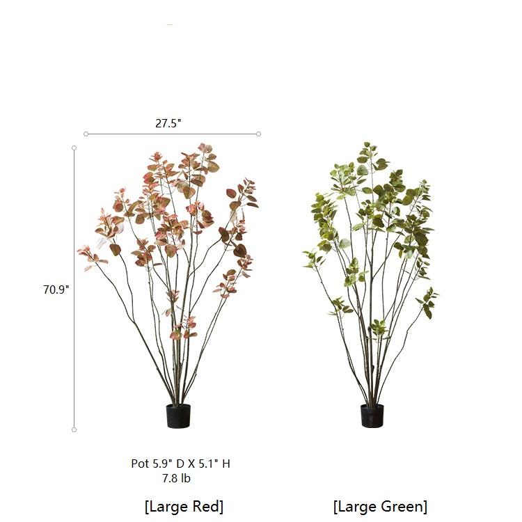 Artificial Silk Bauhinia Tree In Pot - RusticReach