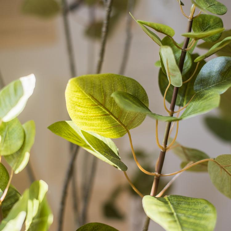 Artificial Silk Bauhinia Tree In Pot - RusticReach