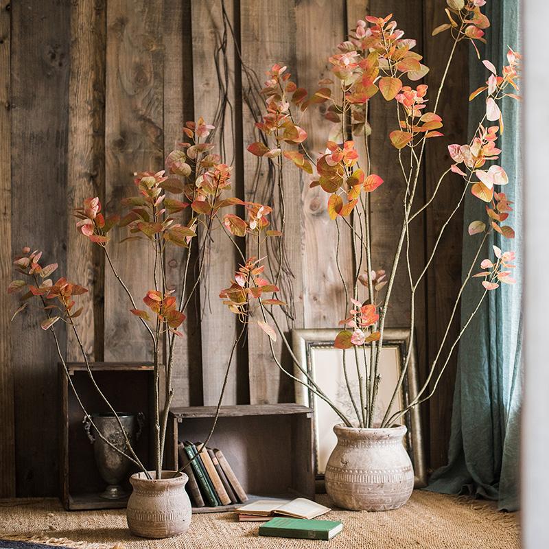 Artificial Silk Bauhinia Tree In Pot - RusticReach