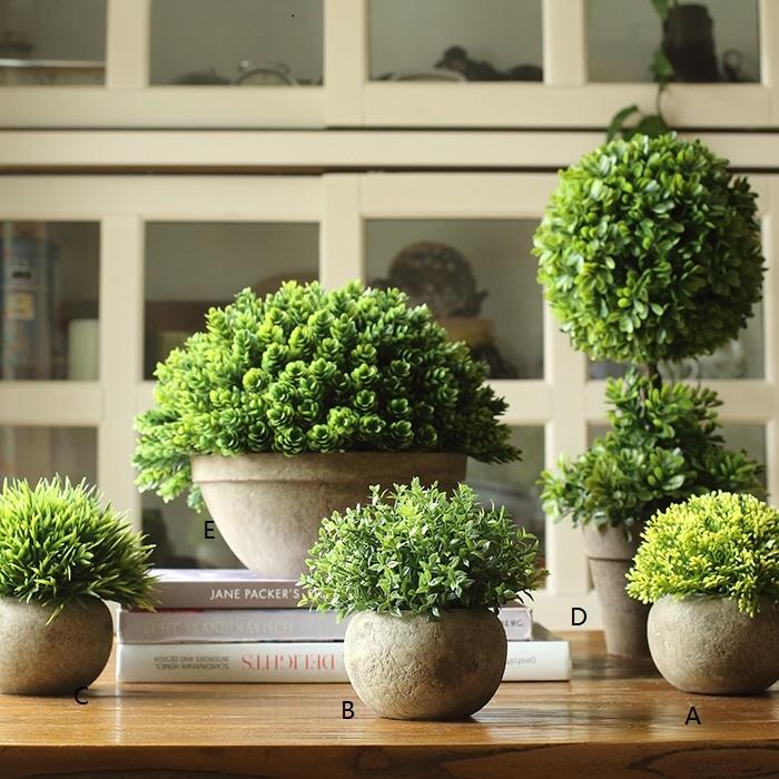 Artificial Boxwood Topiary in Various Designs RusticReach 