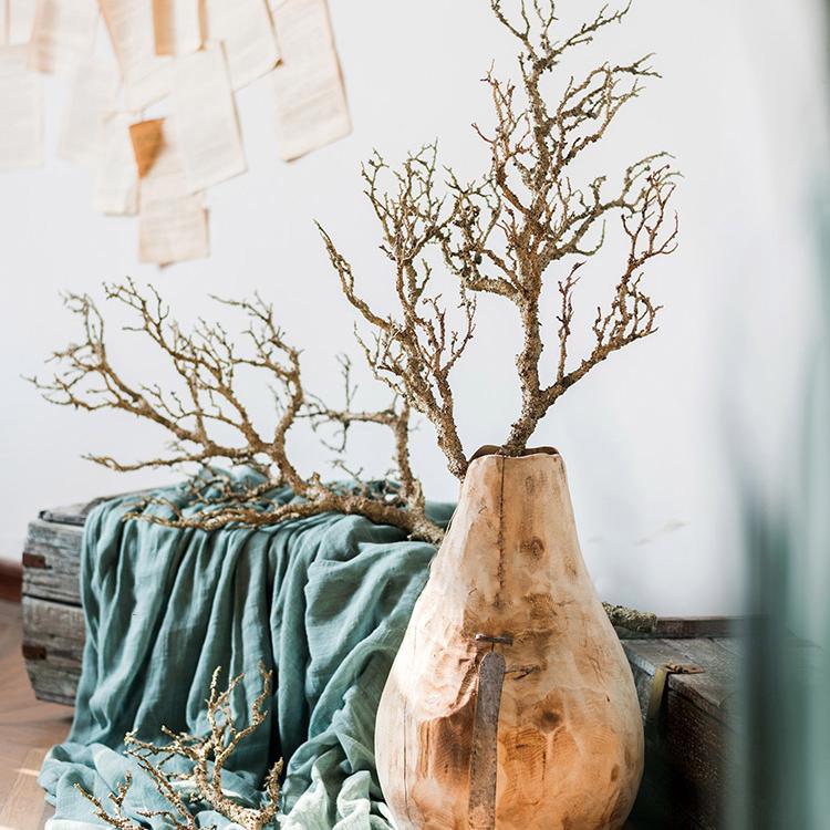 Artificial Dry Tree Branch Brown Stem - RusticReach