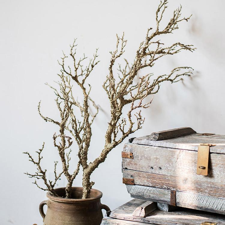 Artificial Dry Tree Branch Brown Stem - RusticReach