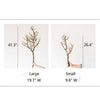 Artificial Dry Tree Branch Brown Stem - RusticReach