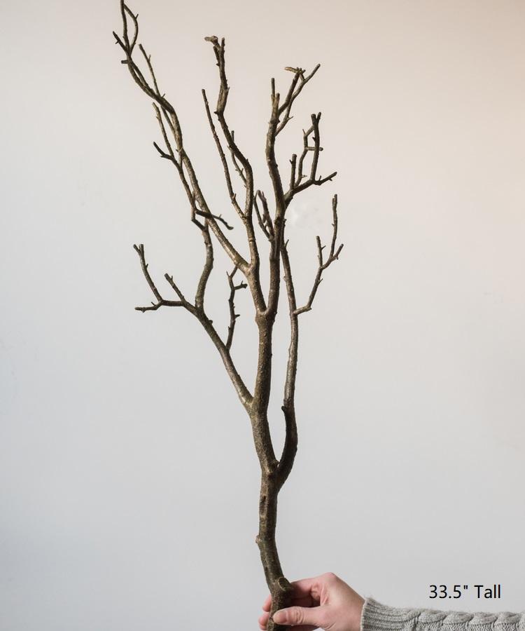 Artificial Dry Twig Stem 33" Tall RusticReach 
