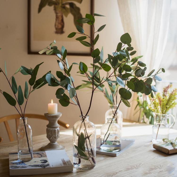 Artificial Faux Eucalyptus Leaf in Various Shapes - RusticReach