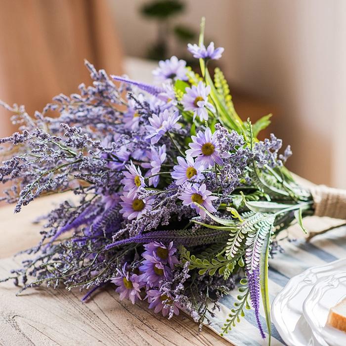 Artificial Silk Bouquet Country Flowers 20