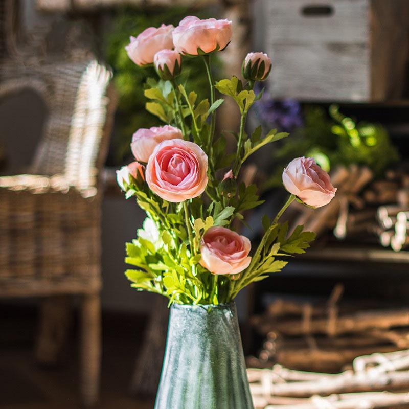 Artificial Flower Buttercup Flower Stem 28" Tall - RusticReach