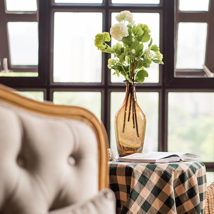 Artificial Flower Hydrangea Double Bloom 31" Tall - RusticReach