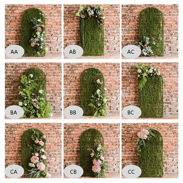 Artificial Flower Screen in Various Designs 40" Tall RusticReach