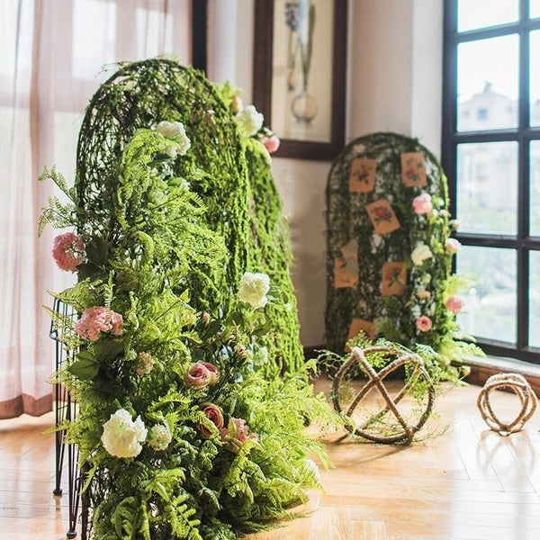 Artificial Flower Screen in Various Designs 40" Tall RusticReach