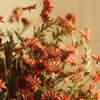 Faux Silk Artificial Flower Chrysanthemum Stem in Various Colors 34" Tall - RusticReach