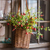 Artificial Fruit Small Pomegranate Fruit Stem 23" Tall - RusticReach