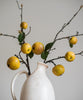 Artificial Fruit Yellow Apple Pear Stem 27" Tall - RusticReach