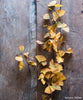 Artificial Ginkgo Stem in Yellow 37" Tall Faux - RusticReach