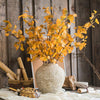 Artificial Ginkgo Stem in Yellow 37" Tall Faux - RusticReach