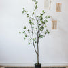 Artificial Green Leaf Faux Tree In Pot - RusticReach