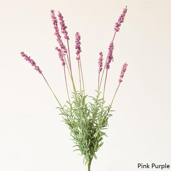 Faux Artificial Lavender Provence Lavender Stem 21" Tall Silk - RusticReach