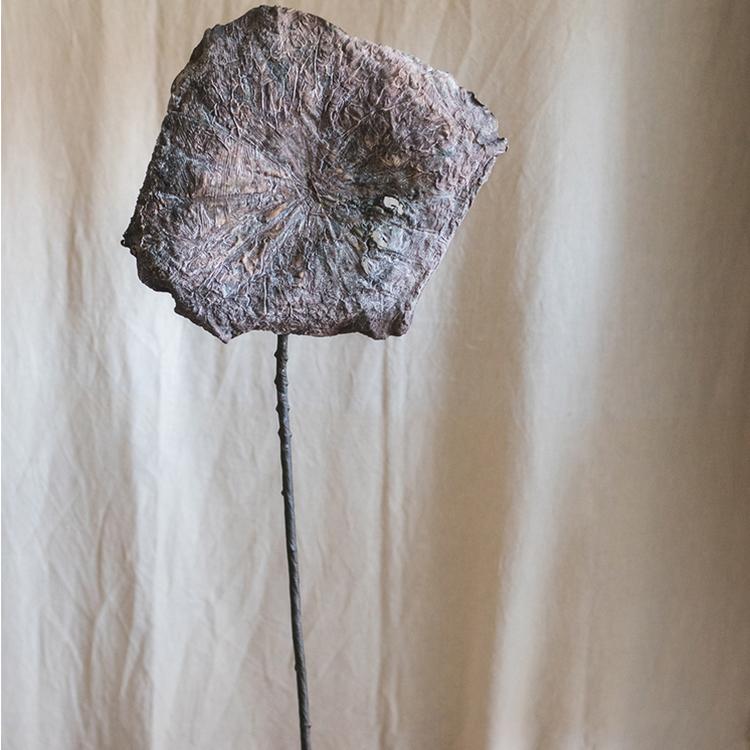 Artificial Lotus Dried Lotus Leaf and Pod - RusticReach