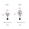 Artificial Silk Pink Magnolia Tree In Pot - RusticReach