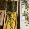 Artificial Plant Brown Green Large Leaf Vine 69" Long - RusticReach