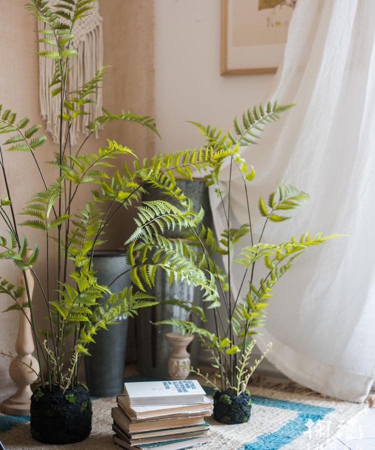 Artificial Faux Eagle Fern Bulk Plant - RusticReach