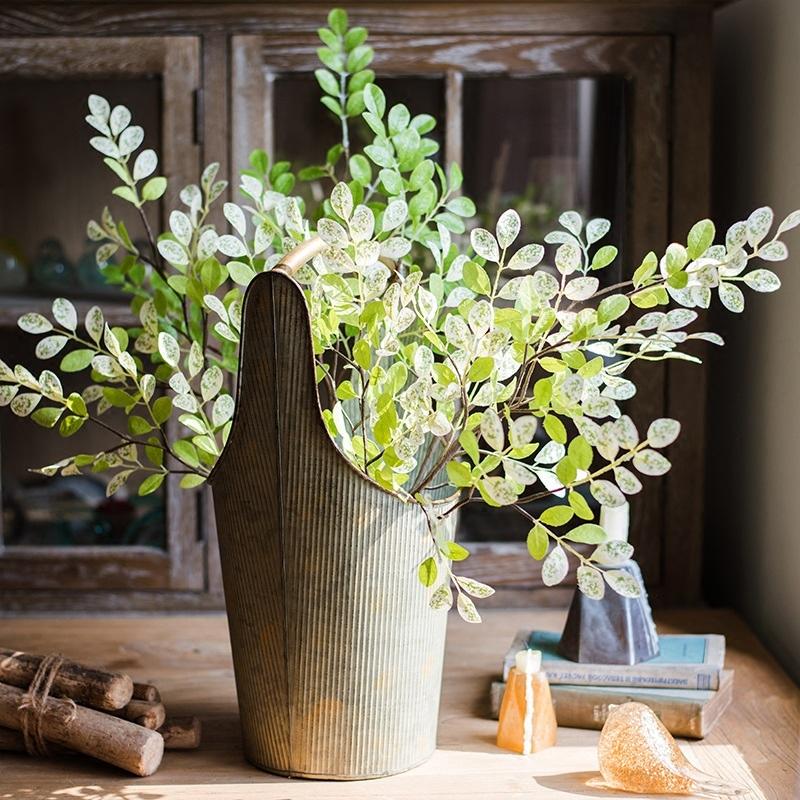 Artificial Faux Plant Fresh Spring Leaf Stem 37" Tall - RusticReach