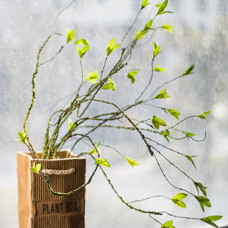  Winter Floral Stems Artificial Plants Leaf Rattan