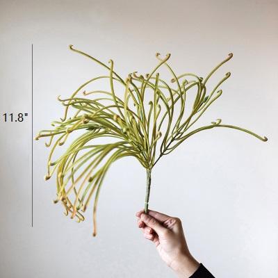 Artificial Plant Green Sarracenia Stem 12" Tall - RusticReach