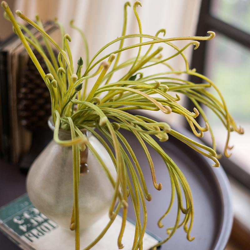 Artificial Plant Green Sarracenia Stem 12" Tall - RusticReach