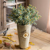Artificial Plant Silk Small Orchid Stem Set in Yellow 13" Tall - RusticReach