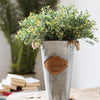 Artificial Plant Silk Small Orchid Stem Set in Yellow 13" Tall - RusticReach