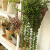 Artificial Plant Tear Drop Hanging 28" Long - RusticReach