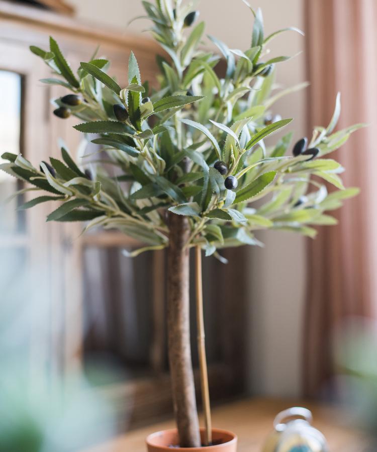 Artificial Small Olive Tree 24" Tall Faux - RusticReach