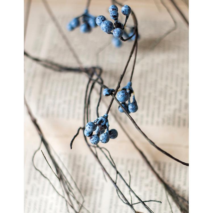 Artificial Wild Blueberry Hanging Vine 43" Long - RusticReach