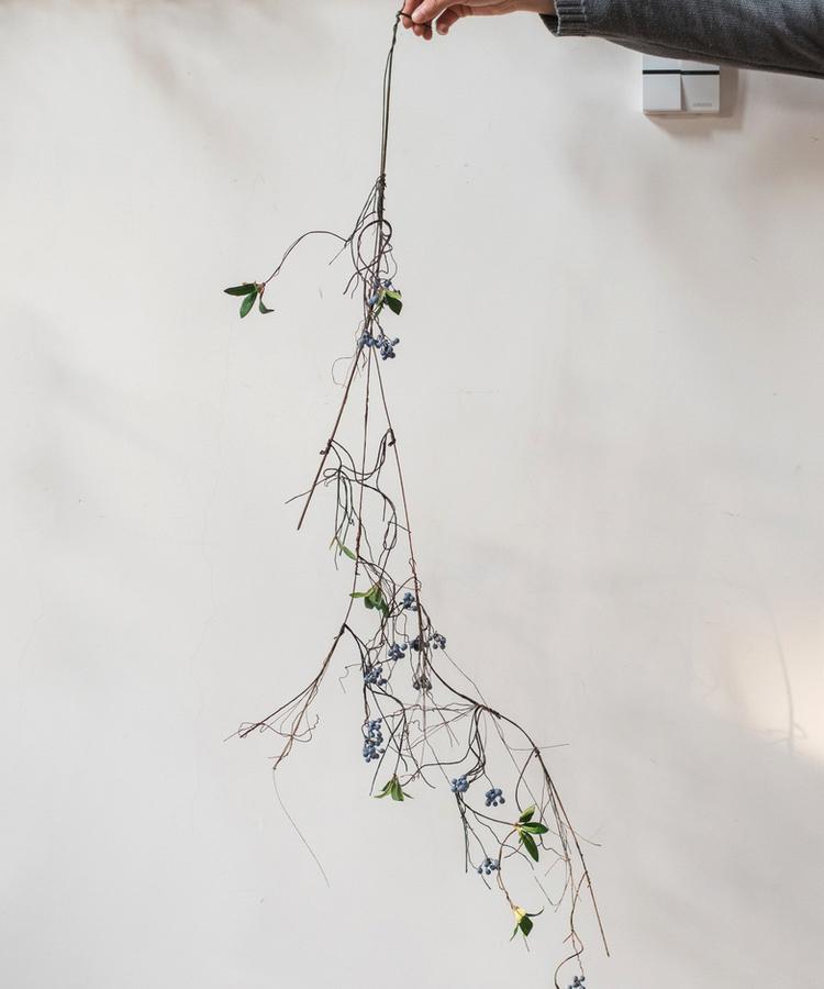 Artificial Wild Blueberry Hanging Vine 43" Long - RusticReach