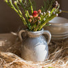 Binglie Glazed Pottery Vase with Handles - RusticReach