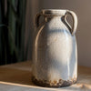 Binglie Glazed Pottery Vase with Handles - RusticReach
