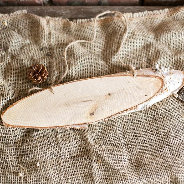 Birch Wood Solid Wood Sign Board - RusticReach