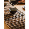 Calligraphy Brush Holder Rollup Wood Shades Rollup - RusticReach