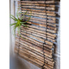 Calligraphy Brush Holder Rollup Wood Shades Rollup - RusticReach