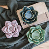 Ceramic Floral Candle Holder - RusticReach